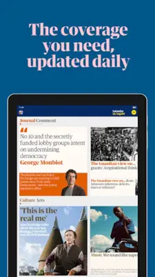 The Guardian Editions android App screenshot 3